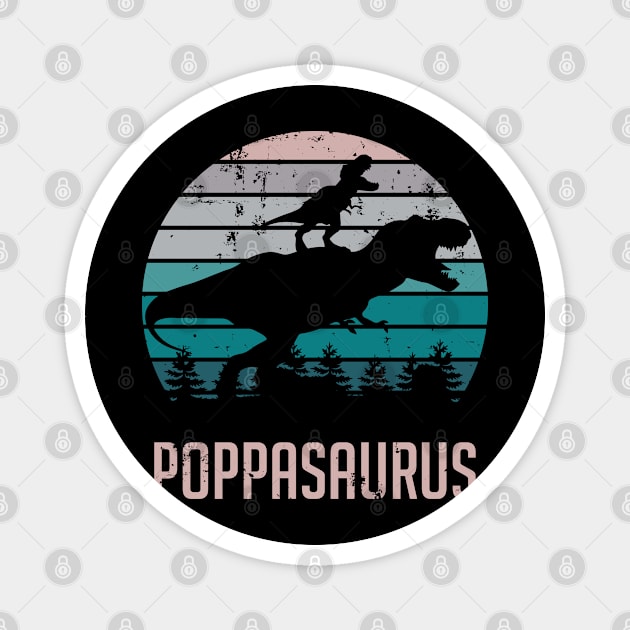 Poppasaurus T-Rex Dinosaur Magnet by ryanjaycruz